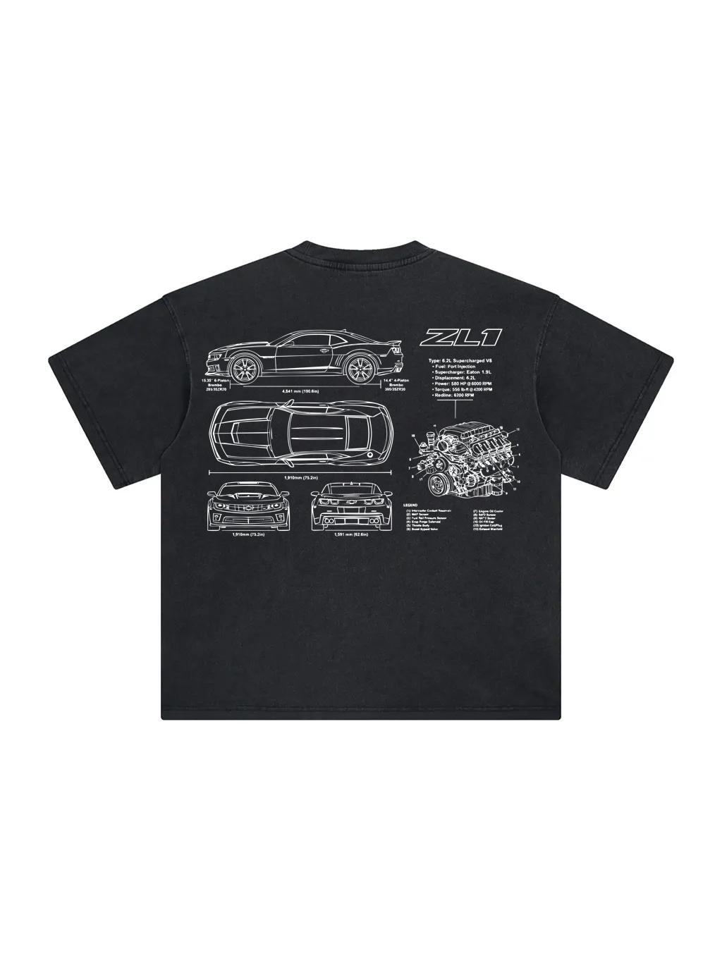 ZL1 Blueprint - Shirt
